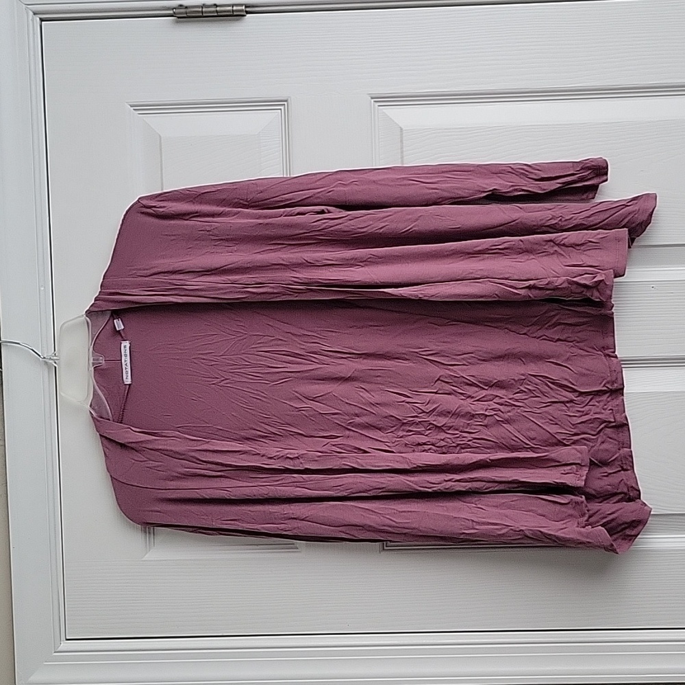 Notations Open Front Cardigan